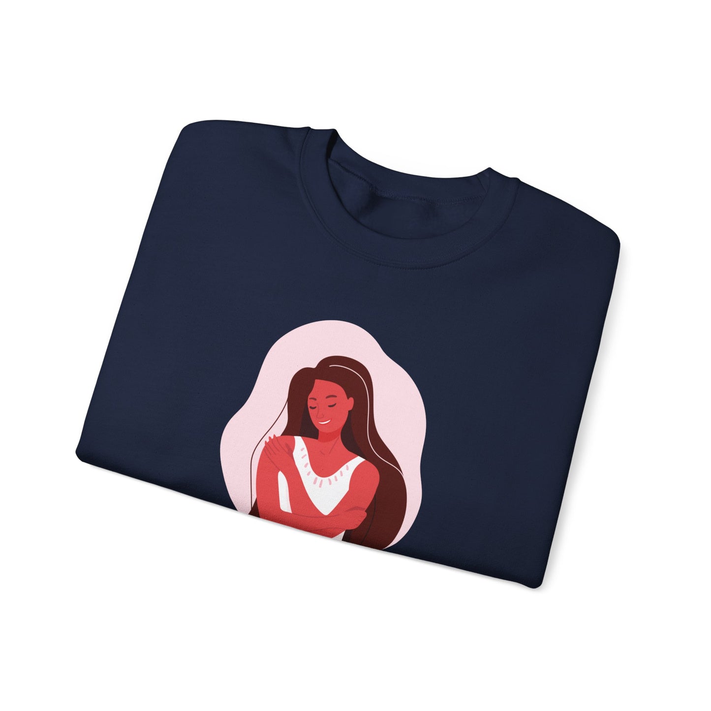 I Love It Here Unisex Heavy Blend™ Crewneck Sweatshirt