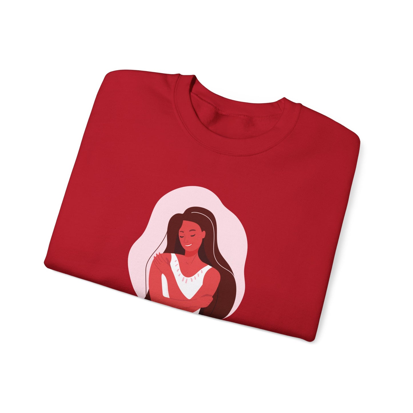 I Love It Here Unisex Heavy Blend™ Crewneck Sweatshirt