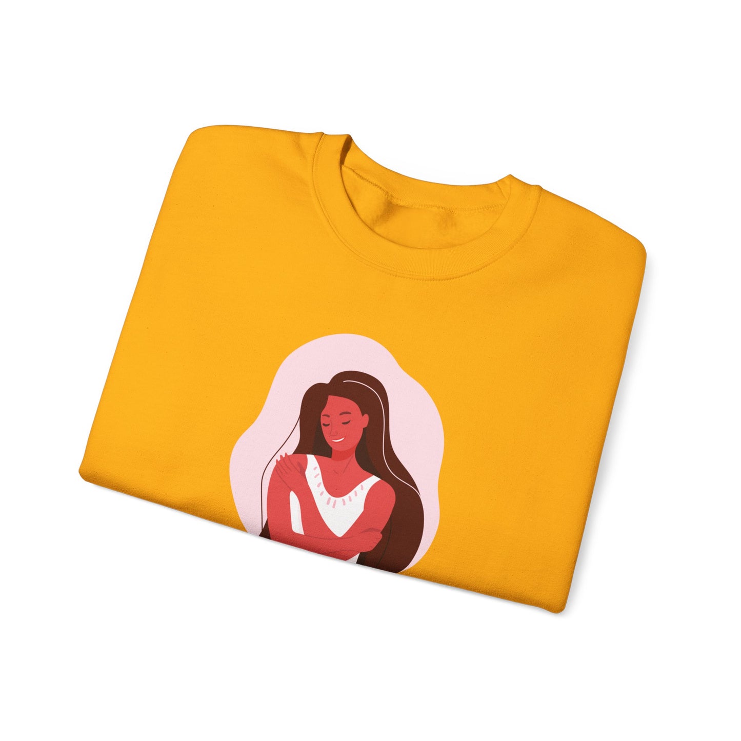 I Love It Here Unisex Heavy Blend™ Crewneck Sweatshirt