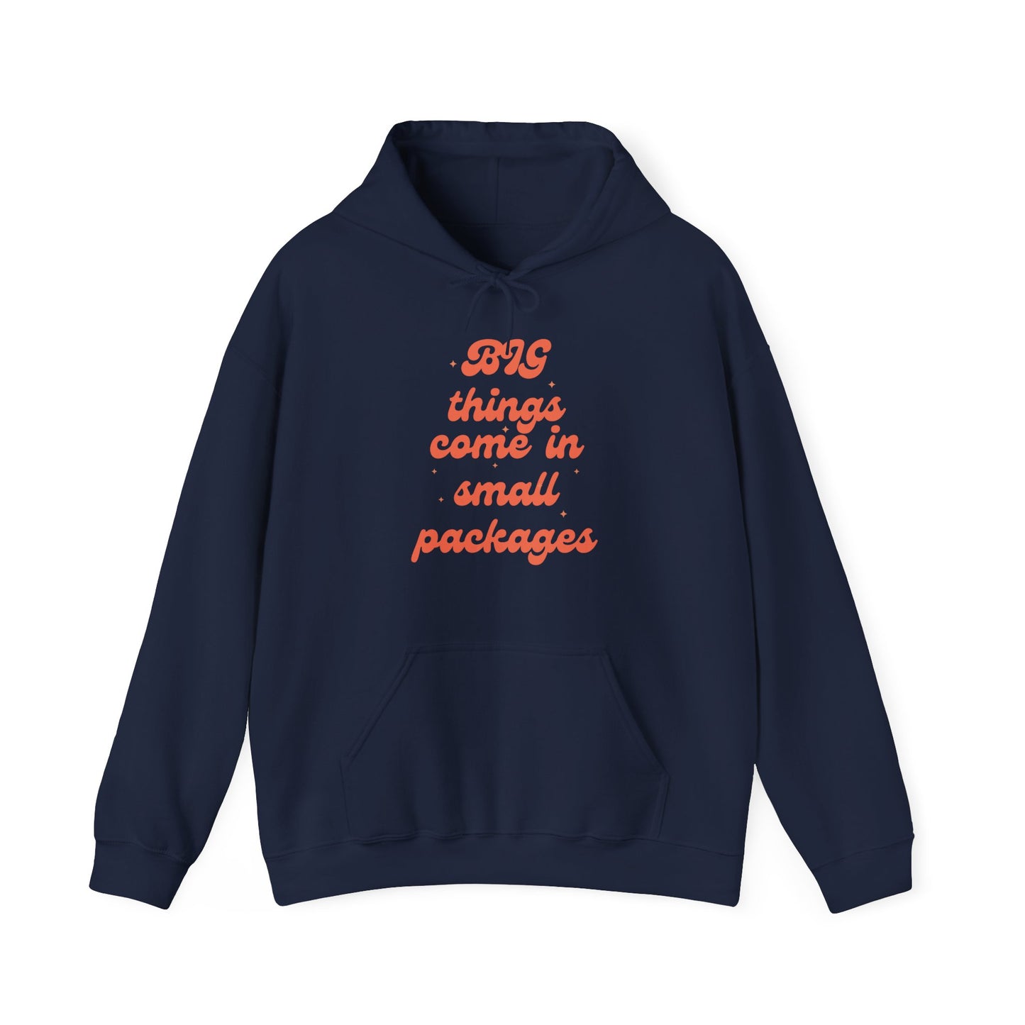 Big Things Come in Small Packages Unisex Heavy Blend™ Hooded Sweatshirt