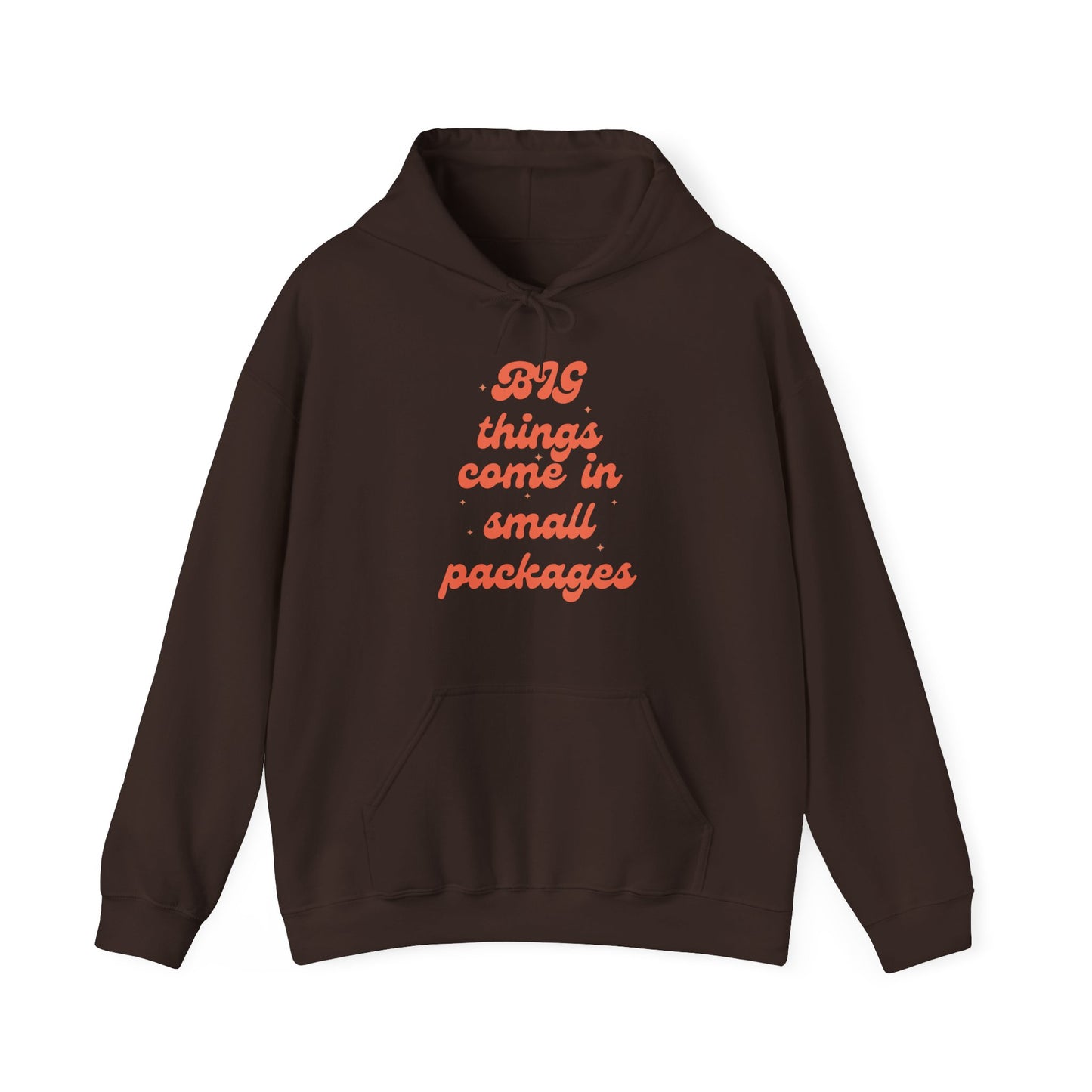Big Things Come in Small Packages Unisex Heavy Blend™ Hooded Sweatshirt