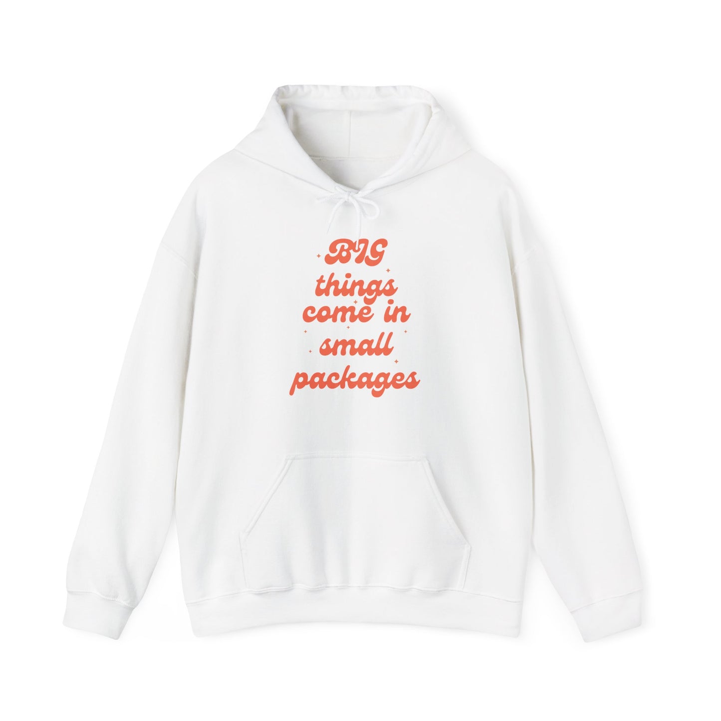 Big Things Come in Small Packages Unisex Heavy Blend™ Hooded Sweatshirt