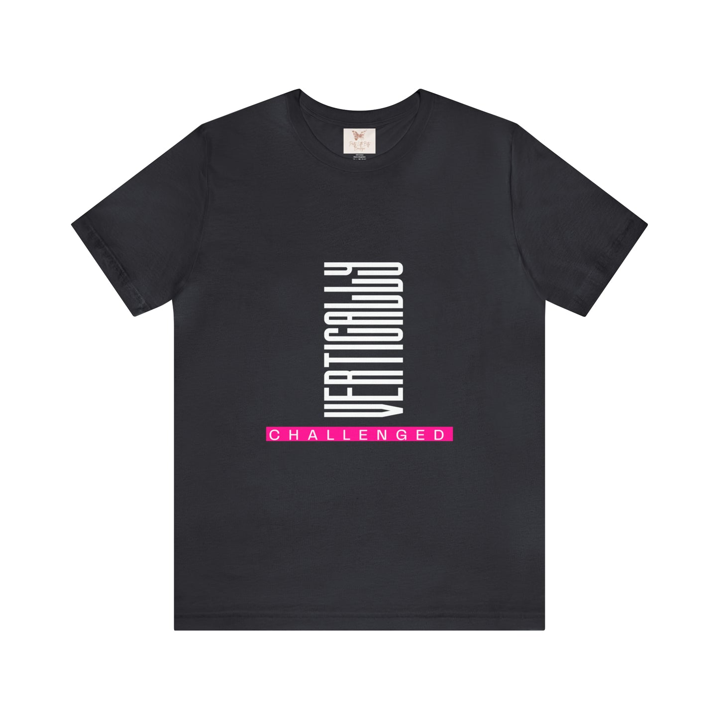Vertically Challenged Unisex Jersey Short Sleeve Tee