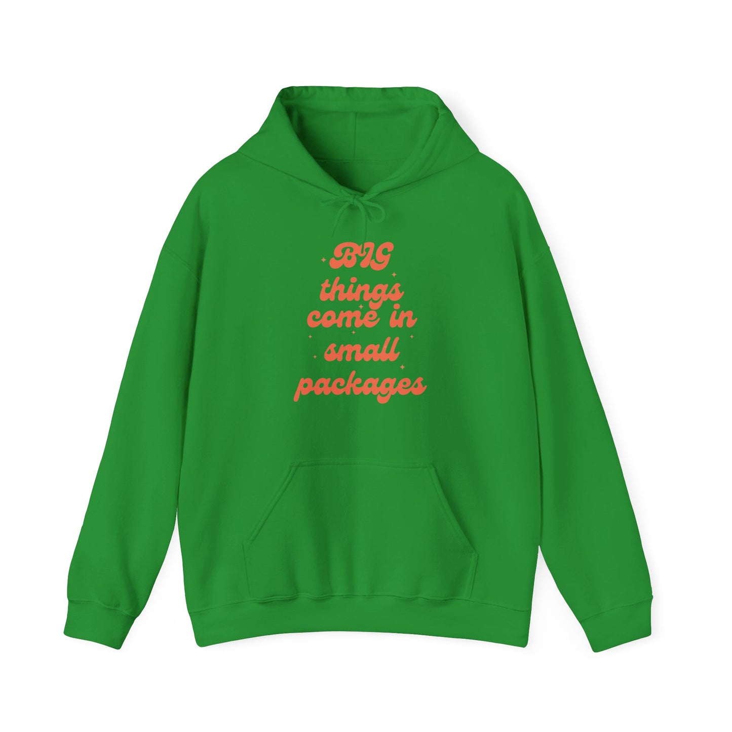Big Things Come in Small Packages Unisex Heavy Blend™ Hooded Sweatshirt