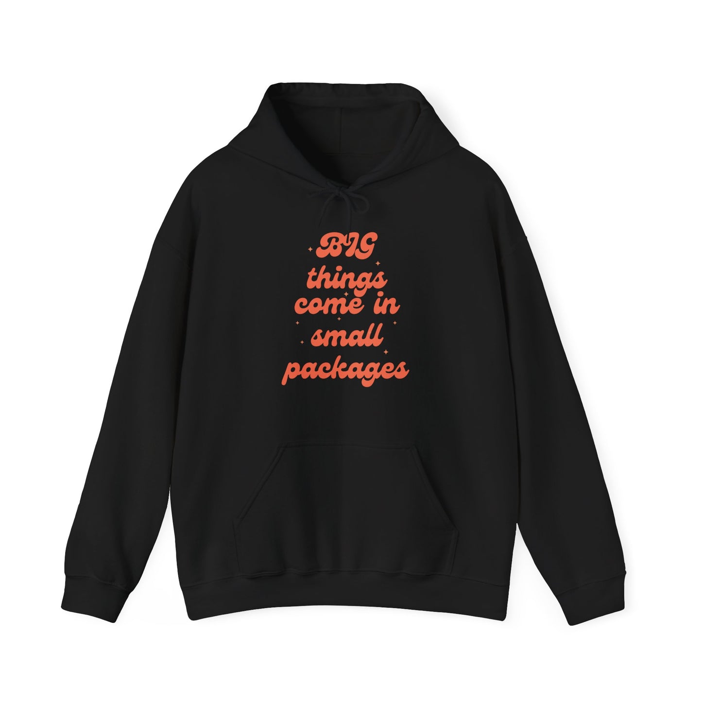 Big Things Come in Small Packages Unisex Heavy Blend™ Hooded Sweatshirt